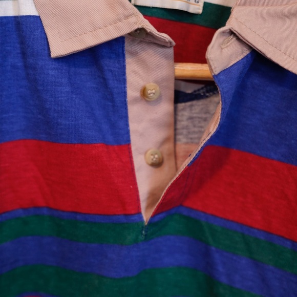 Vintage Ash Creek Trading Striped collared shirt NWT - Picture 3 of 4